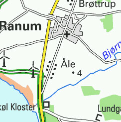 Bjørnsholm Å (Udløb – 900 meter opstrøms)
