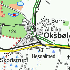 Præstesøen ved Oksbøl