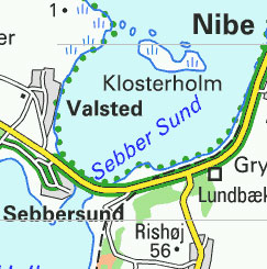 Sebbersund Øst for Sebbersunddæmningen
